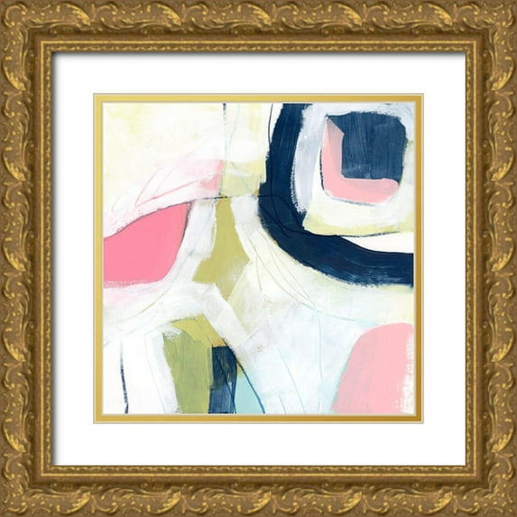 Vess, June Erica 20x20 Gold Ornate Wood Framed with Double Matting Museum Art Print Titled - Automaton IV