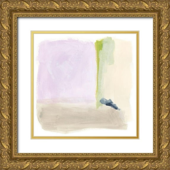 Vess, June Erica 20x20 Gold Ornate Wood Framed with Double Matting Museum Art Print Titled - Fielding III