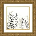 thumbnail image 1 of Vess, June Erica 20x20 Gold Ornate Wood Framed with Double Matting Museum Art Print Titled - Liquid Stems IV, 1 of 4