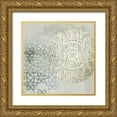 thumbnail image 1 of Vess, June Erica 20x20 Gold Ornate Wood Framed with Double Matting Museum Art Print Titled - Tapestry Melange I, 1 of 4