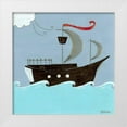 thumbnail image 1 of Vess, June Erica 20x20 White Modern Wood Framed Museum Art Print Titled - Avast, 1 of 4