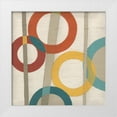 thumbnail image 1 of Vess, June Erica 20x20 White Modern Wood Framed Museum Art Print Titled - Circular Logic I, 1 of 4