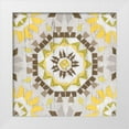 thumbnail image 1 of Vess, June Erica 20x20 White Modern Wood Framed Museum Art Print Titled - Driftwood Mandala IV, 1 of 4
