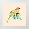 thumbnail image 1 of Vess, June Erica 20x20 White Modern Wood Framed Museum Art Print Titled - Foliage and Feathers IV, 1 of 4