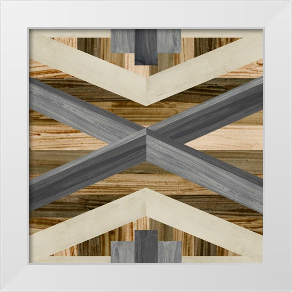 Vess, June Erica 20x20 White Modern Wood Framed Museum Art Print Titled ...