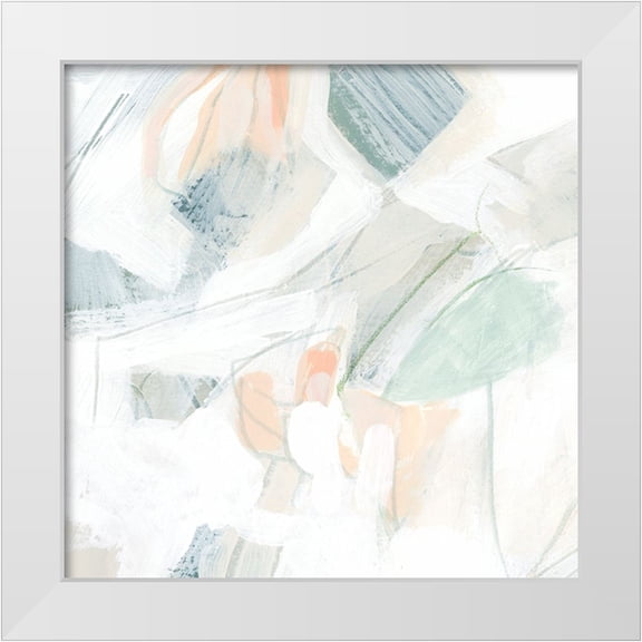 Vess, June Erica 20x20 White Modern Wood Framed Museum Art Print Titled - Granite Biome III