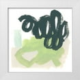 thumbnail image 1 of Vess, June Erica 20x20 White Modern Wood Framed Museum Art Print Titled - Loop Gesture I, 1 of 4