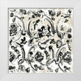 thumbnail image 1 of Vess, June Erica 20x20 White Modern Wood Framed Museum Art Print Titled - Parchment Brocade IV, 1 of 4