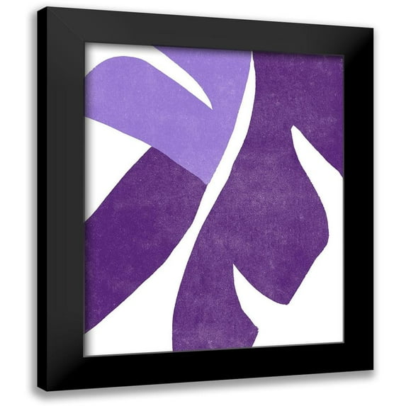 Vess, June Erica 20x24 Black Modern Framed Museum Art Print Titled - Color Cuts VIII