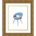thumbnail image 1 of Vess, June Erica 20x24 Gold Ornate Wood Framed with Double Matting Museum Art Print Titled - Take a Seat I, 1 of 4