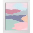 thumbnail image 1 of Vess, June Erica 20x24 White Modern Wood Framed Museum Art Print Titled - Desert Prism II, 1 of 4