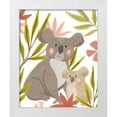 thumbnail image 1 of Vess, June Erica 20x24 White Modern Wood Framed Museum Art Print Titled - Koala-ty Time IV, 1 of 4