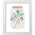 thumbnail image 1 of Vess, June Erica 20x24 White Modern Wood Framed Museum Art Print Titled - Nature Jar II, 1 of 4