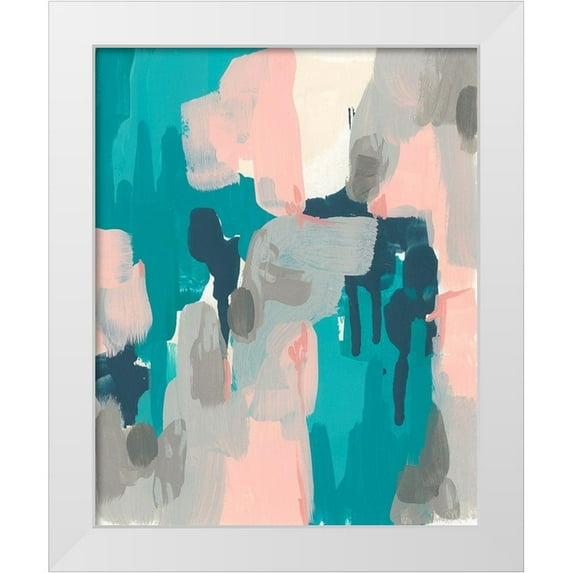 Vess, June Erica 20x24 White Modern Wood Framed Museum Art Print Titled - Sky Song III