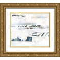 thumbnail image 1 of Vess, June Erica 23x20 Gold Ornate Wood Framed with Double Matting Museum Art Print Titled - Pattern Camouflage I, 1 of 4