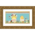thumbnail image 1 of Vess, June Erica 24x14 Gold Ornate Wood Framed with Double Matting Museum Art Print Titled - Easter Sweeties Collection C, 1 of 4