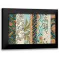 thumbnail image 1 of Vess, June Erica 24x17 Black Modern Framed Museum Art Print Titled - Textile Strata II, 1 of 5