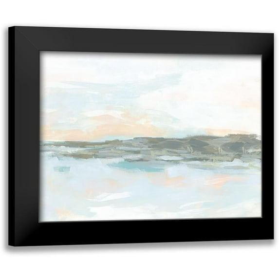 Vess, June Erica 24x19 Black Modern Framed Museum Art Print Titled - Rock Coast II