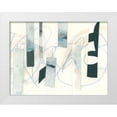 thumbnail image 1 of Vess, June Erica 24x19 White Modern Wood Framed Museum Art Print Titled - Ice Twine II, 1 of 4