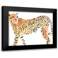 thumbnail image 1 of Vess, June Erica 24x20 Black Modern Framed Museum Art Print Titled - Majestic Cheetah II, 1 of 5