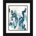 thumbnail image 1 of Vess, June Erica 25x32 Black Ornate Wood Framed with Double Matting Museum Art Print Titled - Interlocking Melody II, 1 of 4