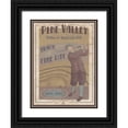 thumbnail image 1 of Vess, June Erica 25x32 Black Ornate Wood Framed with Double Matting Museum Art Print Titled - Retro Golf I, 1 of 4