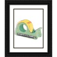 thumbnail image 1 of Vess, June Erica 25x32 Black Ornate Wood Framed with Double Matting Museum Art Print Titled - School Days VI, 1 of 4