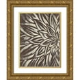 thumbnail image 1 of Vess, June Erica 25x32 Gold Ornate Wood Framed with Double Matting Museum Art Print Titled - Barnwood Blossom I, 1 of 4