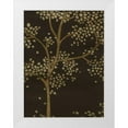 thumbnail image 1 of Vess, June Erica 25x32 White Modern Wood Framed Museum Art Print Titled - Gilded Bough II, 1 of 4