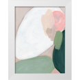 thumbnail image 1 of Vess, June Erica 25x32 White Modern Wood Framed Museum Art Print Titled - Orb Fresco III, 1 of 4