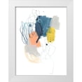 thumbnail image 1 of Vess, June Erica 25x32 White Modern Wood Framed Museum Art Print Titled - Spiral Context II, 1 of 4
