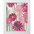 thumbnail image 1 of Vess, June Erica 25x32 White Modern Wood Framed Museum Art Print Titled - Spring Pinks IV, 1 of 4