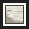 thumbnail image 1 of Vess, June Erica 26x26 Black Ornate Wood Framed with Double Matting Museum Art Print Titled - Coastal Contour I, 1 of 4