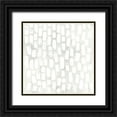 thumbnail image 1 of Vess, June Erica 26x26 Black Ornate Wood Framed with Double Matting Museum Art Print Titled - Cobblestone I, 1 of 4