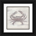 thumbnail image 1 of Vess, June Erica 26x26 Black Ornate Wood Framed with Double Matting Museum Art Print Titled - Driftwood Silhouette II, 1 of 4