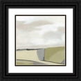 thumbnail image 1 of Vess, June Erica 26x26 Black Ornate Wood Framed with Double Matting Museum Art Print Titled - Far Fields II, 1 of 4