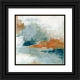 thumbnail image 1 of Vess, June Erica 26x26 Black Ornate Wood Framed with Double Matting Museum Art Print Titled - Lake Effect III, 1 of 4