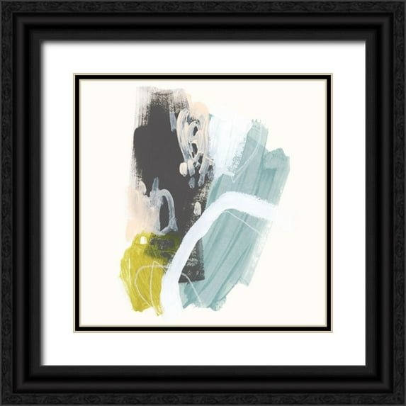Vess, June Erica 26x26 Black Ornate Wood Framed with Double Matting Museum Art Print Titled - Mixed Metaphor VIII