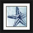 thumbnail image 1 of Vess, June Erica 26x26 Black Ornate Wood Framed with Double Matting Museum Art Print Titled - Ocean Study VIII, 1 of 4