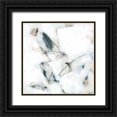 thumbnail image 1 of Vess, June Erica 26x26 Black Ornate Wood Framed with Double Matting Museum Art Print Titled - Pink Agate I, 1 of 4