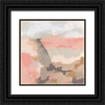 thumbnail image 1 of Vess, June Erica 26x26 Black Ornate Wood Framed with Double Matting Museum Art Print Titled - Rose Valley II, 1 of 4