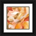 thumbnail image 1 of Vess, June Erica 26x26 Black Ornate Wood Framed with Double Matting Museum Art Print Titled - Sunset Marble II, 1 of 4