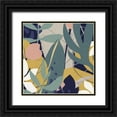 thumbnail image 1 of Vess, June Erica 26x26 Black Ornate Wood Framed with Double Matting Museum Art Print Titled - Tropical Attraction II, 1 of 4
