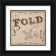 thumbnail image 1 of Vess, June Erica 26x26 Black Ornate Wood Framed with Double Matting Museum Art Print Titled - Vintage Laundry Signs VIII, 1 of 4