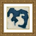 thumbnail image 1 of Vess, June Erica 26x26 Gold Ornate Wood Framed with Double Matting Museum Art Print Titled - Gestural VII, 1 of 4