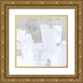 thumbnail image 1 of Vess, June Erica 26x26 Gold Ornate Wood Framed with Double Matting Museum Art Print Titled - Ice Shield II, 1 of 4
