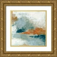 thumbnail image 1 of Vess, June Erica 26x26 Gold Ornate Wood Framed with Double Matting Museum Art Print Titled - Lake Effect III, 1 of 4