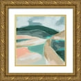thumbnail image 1 of Vess, June Erica 26x26 Gold Ornate Wood Framed with Double Matting Museum Art Print Titled - Marble Valley II, 1 of 4
