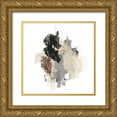 thumbnail image 1 of Vess, June Erica 26x26 Gold Ornate Wood Framed with Double Matting Museum Art Print Titled - Missive II, 1 of 4