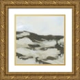 thumbnail image 1 of Vess, June Erica 26x26 Gold Ornate Wood Framed with Double Matting Museum Art Print Titled - Neutral Dune I, 1 of 4